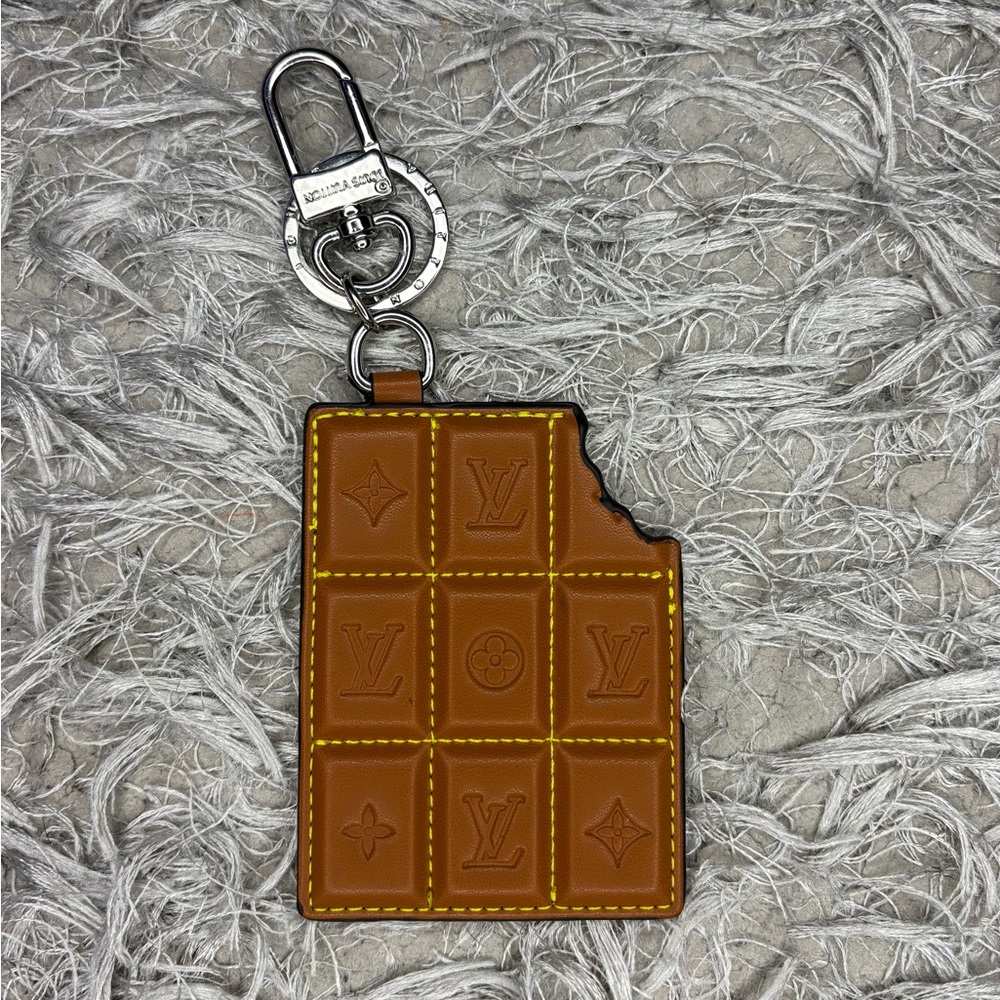 Louis Vuitton LV Chocolate Bar Keychain